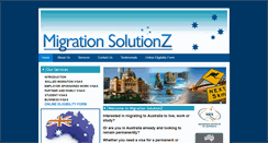 Desktop Screenshot of migrationsolution.com